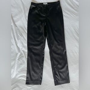 Calvin Klein Women’s Black Satin Dress Pants